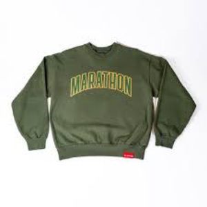 Limited edition men’s “Marathon” crewneck sweatshirt TMC